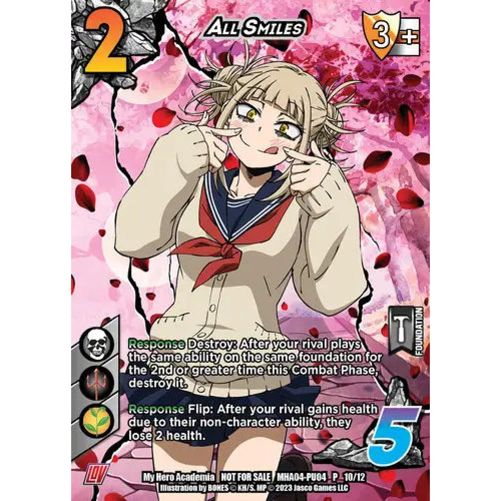 All Smiles, 10/12, P, UniVersus, Promos