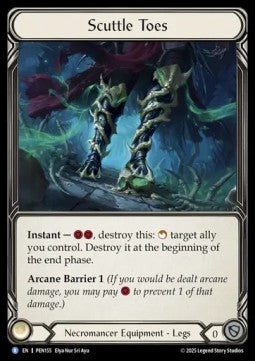 Scuttle Toes (Cold Foil)