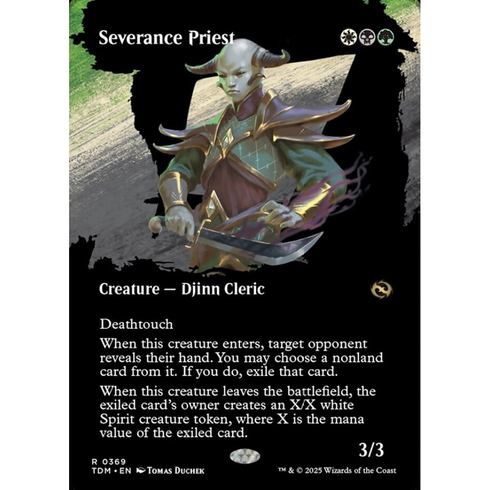 Severance Priest rare 369 Magic the Gathering Tarkir: Dragonstorm