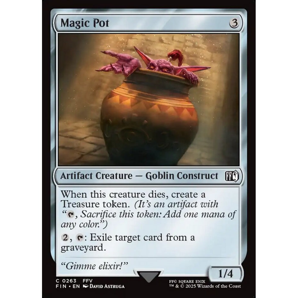 Magic Pot common 263 Magic the Gathering Final Fantasy