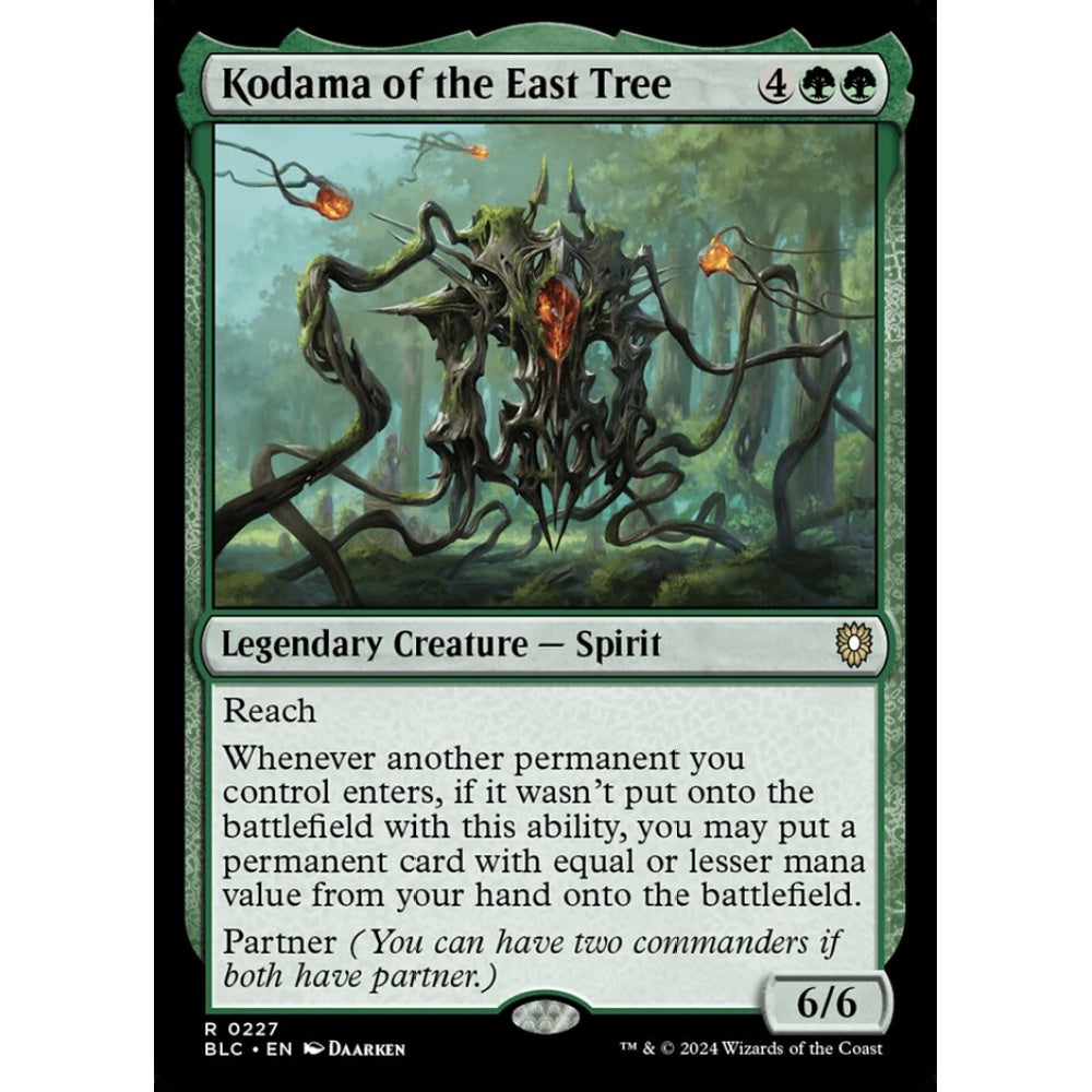Kodama of the East Tree, 227, rare, Magic: The Gathering, Bloomburrow