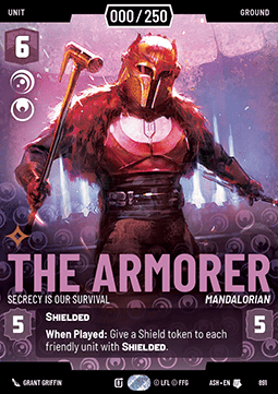 The Armorer, Secrecy is Our Survival (V.5)