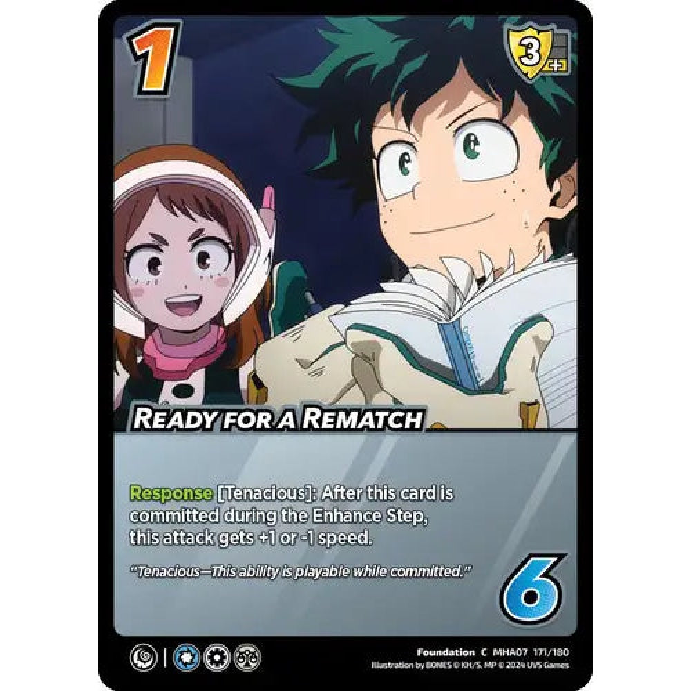 Ready for a Rematch, 171/180, C, UniVersus, MHA07 Girl Power