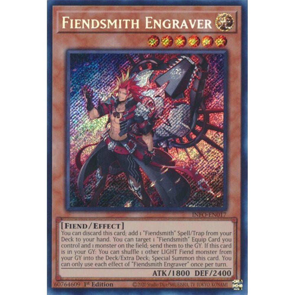 Fiendsmith Engraver INFO-EN017 Secret Yu-Gi-Oh The Infinite Forbidden