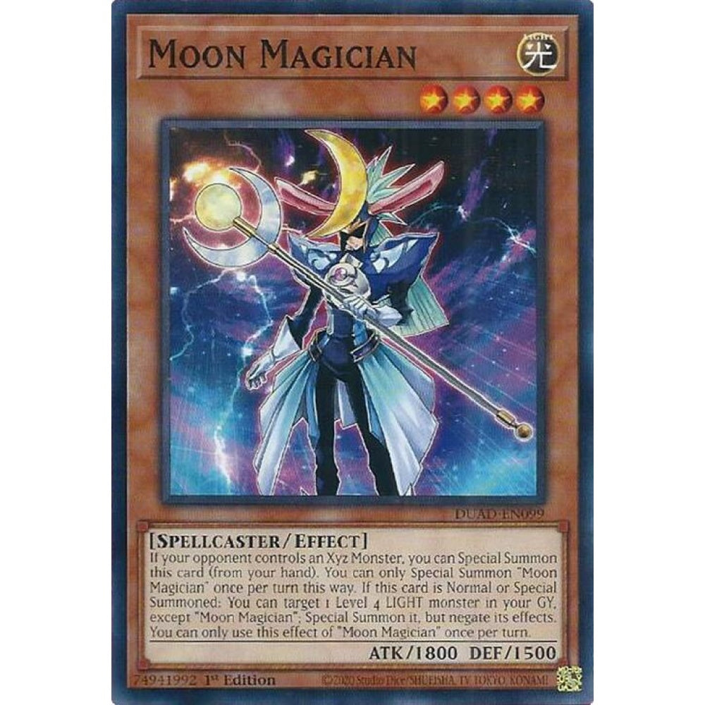 Moon Magician DUAD-EN099 Common Yu-Gi-Oh Duelist's Advance
