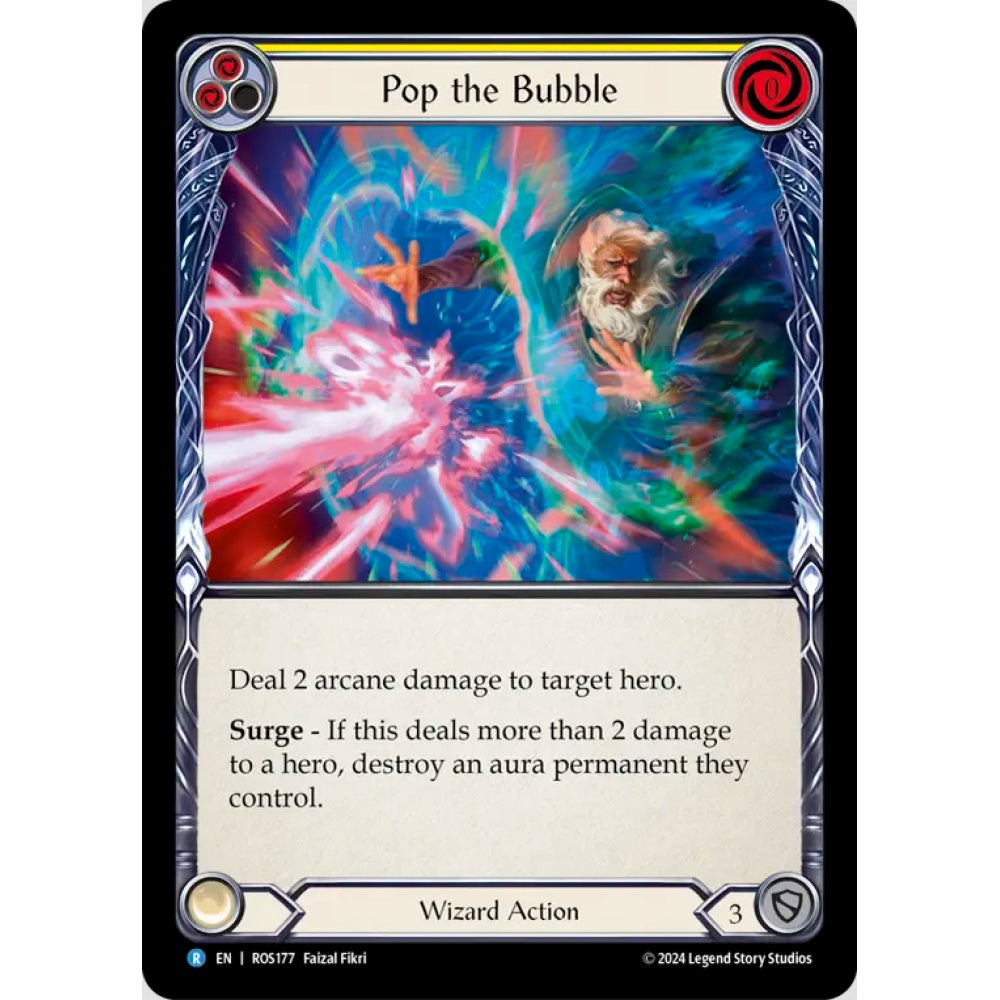 Pop the Bubble, Yellow), Rare, Flesh and Blood, Rosetta