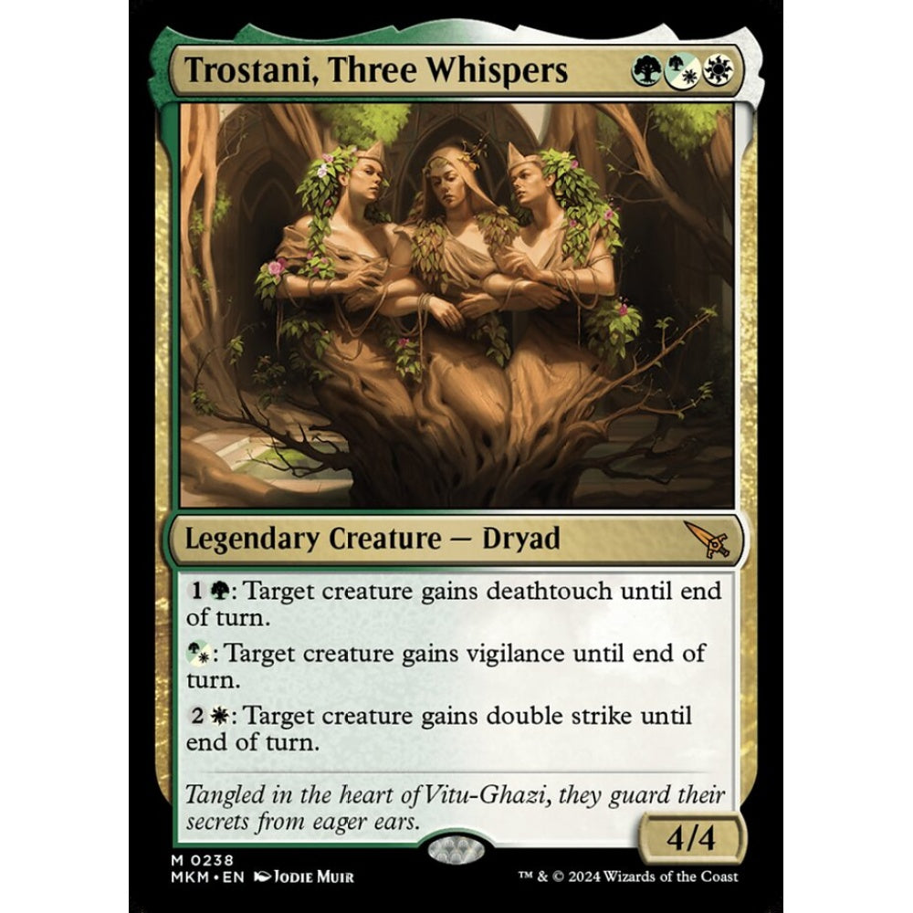 Trostani, Three Whispers mythic 238 Magic the Gathering Murders at Karlov Manor