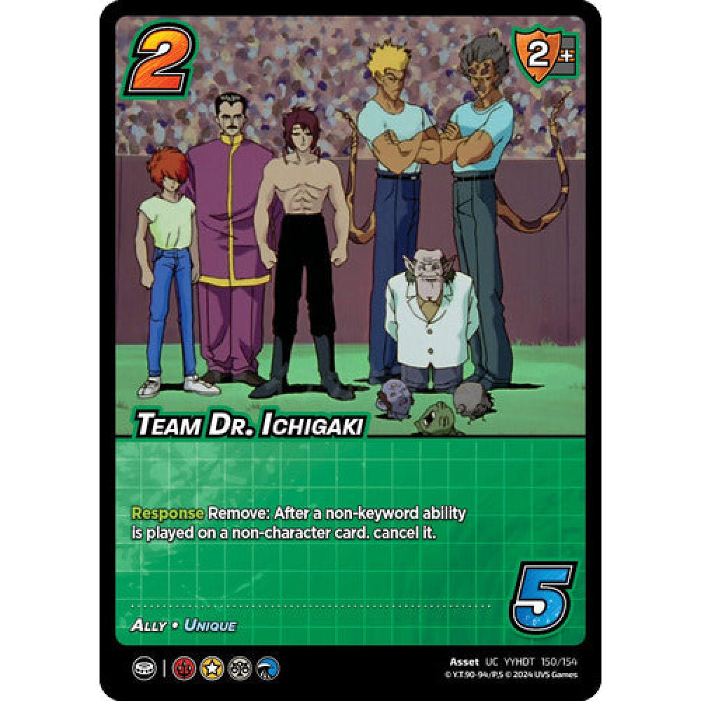 Team Dr. Ichigaki, 150/154, UC, UniVersus, Yu Yu Hakusho: Dark Tournament