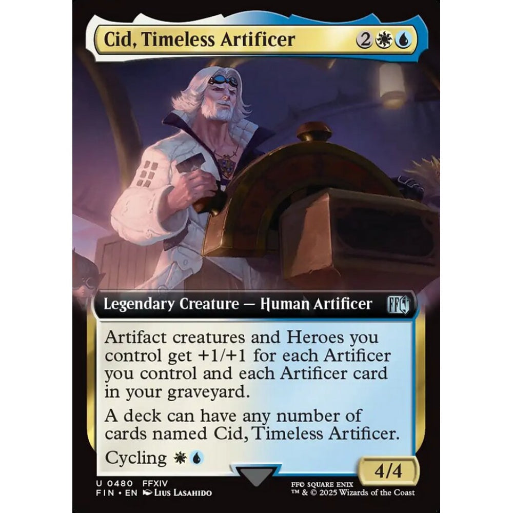 Cid, Timeless Artificer uncommon 480 Magic the Gathering Final Fantasy