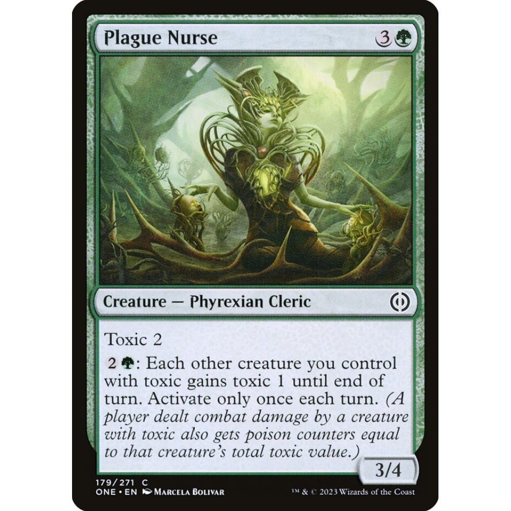 Plague Nurse, common, 179, Magic the Gathering, Phyrexia: All Will Be One