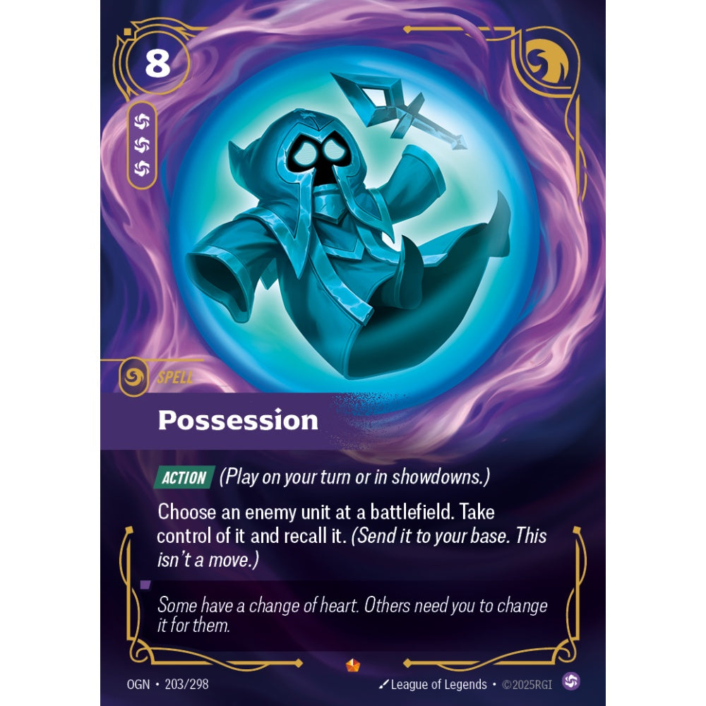 Possession OGN-203/298 Riftbound Card Game Origins Epic