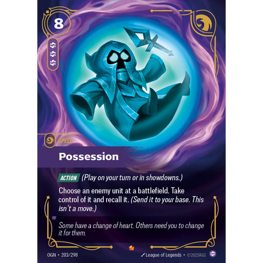 Possession OGN-203/298 Riftbound Card Game Origins Epic