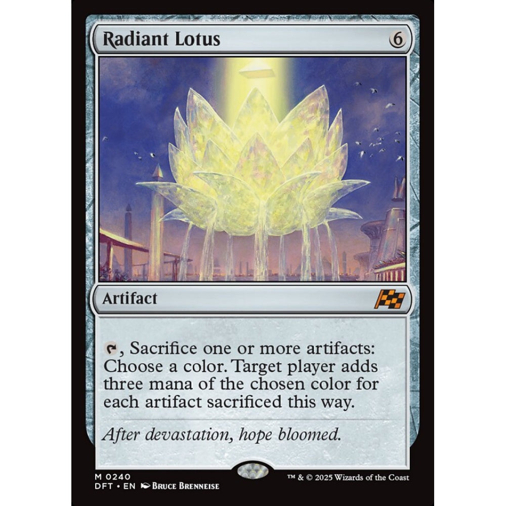 Radiant Lotus, 240, mythic, Magic: The Gathering, Aetherdrift