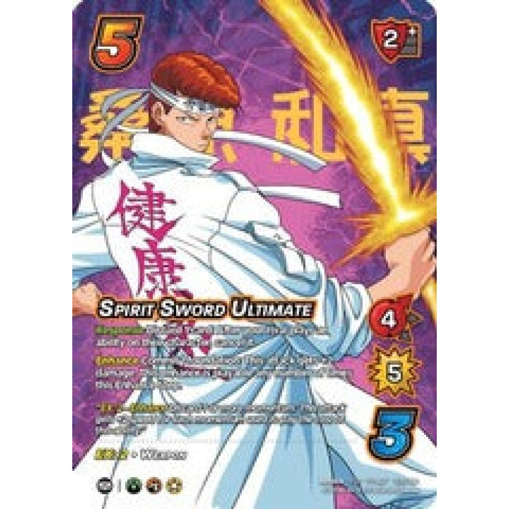 SPIRIT SWORD ULTIMATE, 159/154, XSR, UniVersus, Yu Yu Hakusho: Dark Tournament