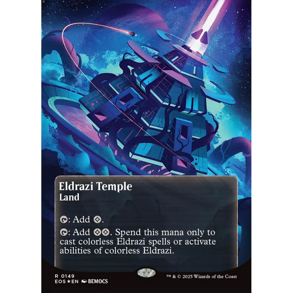 Eldrazi Temple rare 149 Magic the Gathering Edge of Eternities: Stellar Sights