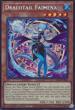 Dracotail Faimena (V.3 - Secret Rare)