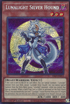 Lunalight Silver Hound (V.3 - Secret Rare)