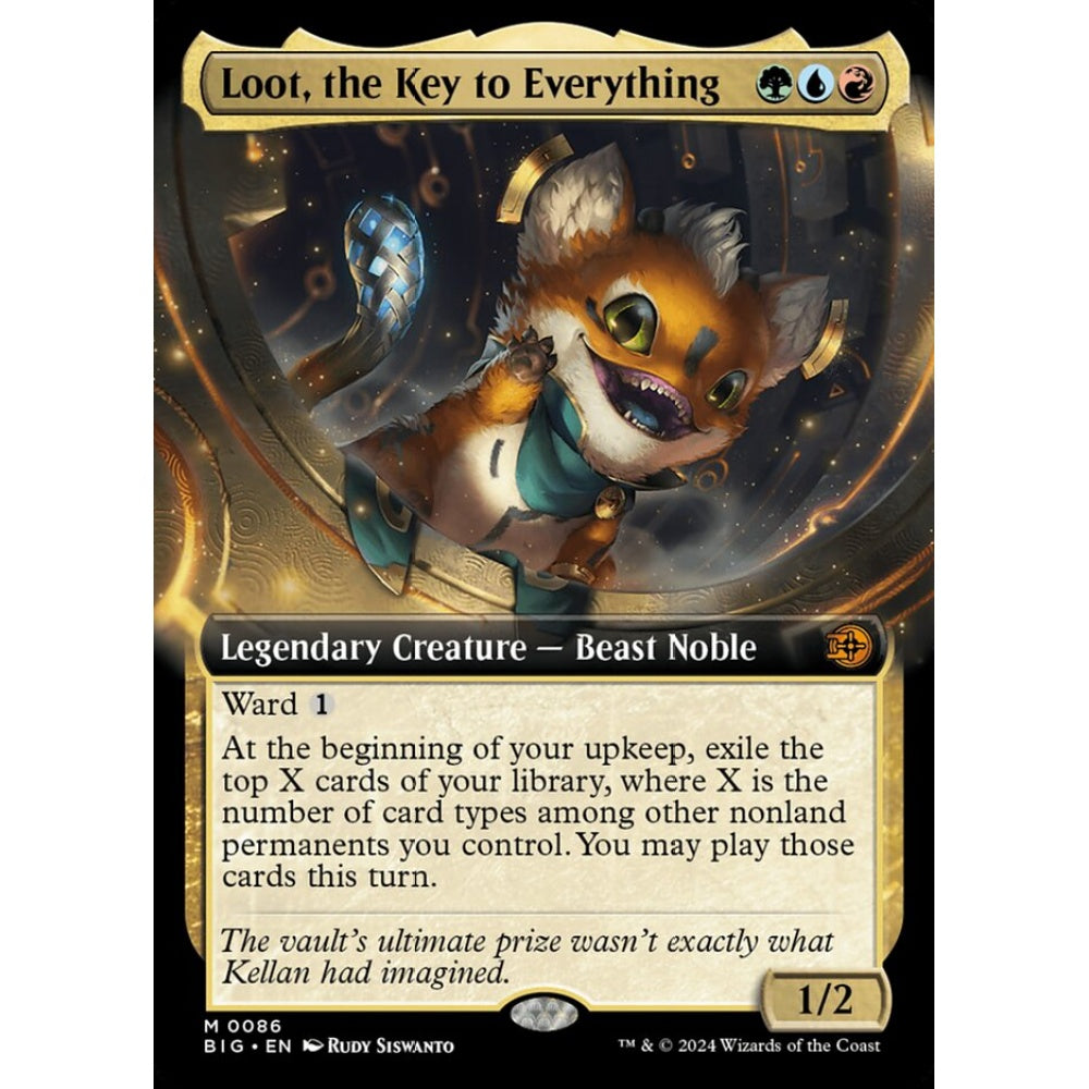 Loot, the Key to Everything, 86, mythic, Magic: The Gathering, Outlaws of Thunder Junction