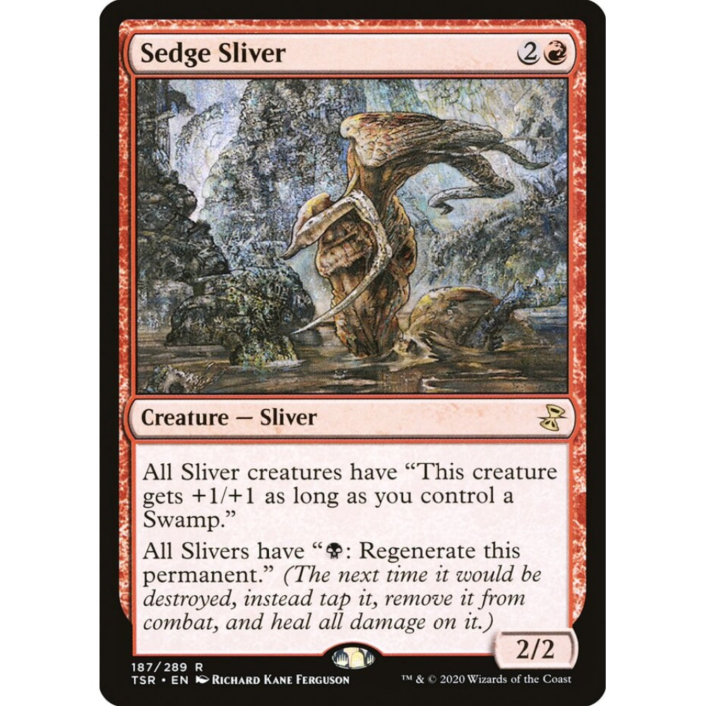 Sedge Sliver rare 187 Magic the Gathering Time Spiral Remastered