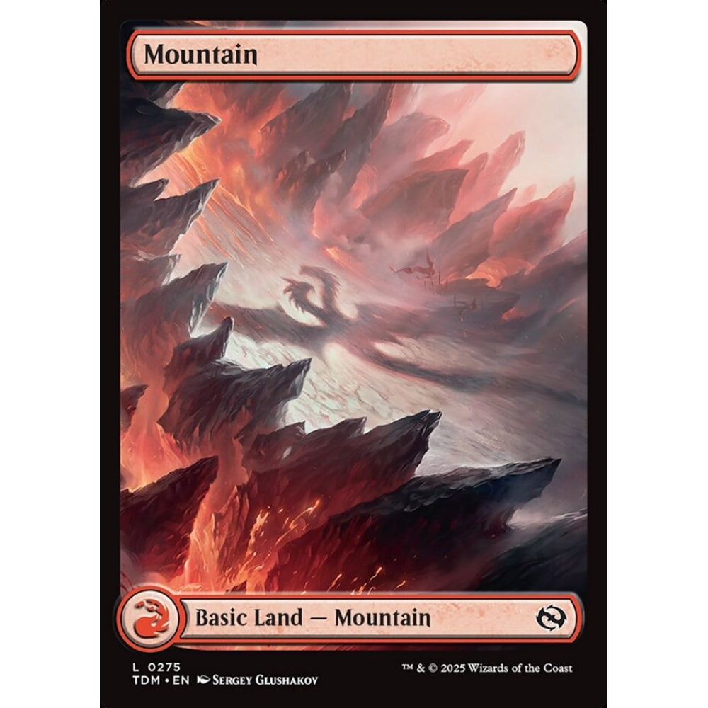 Mountain common 275 Magic the Gathering Tarkir: Dragonstorm