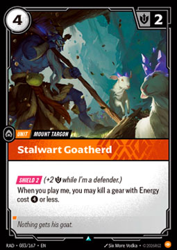 Stalwart Goatherd