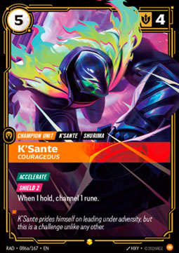 K'Sante, Courageous (V.2 - Showcase)