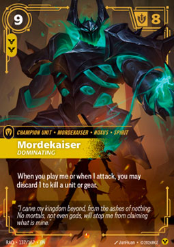 Mordekaiser, Dominating (V.1 - Epic)