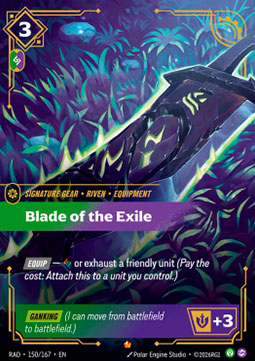 Blade of the Exile