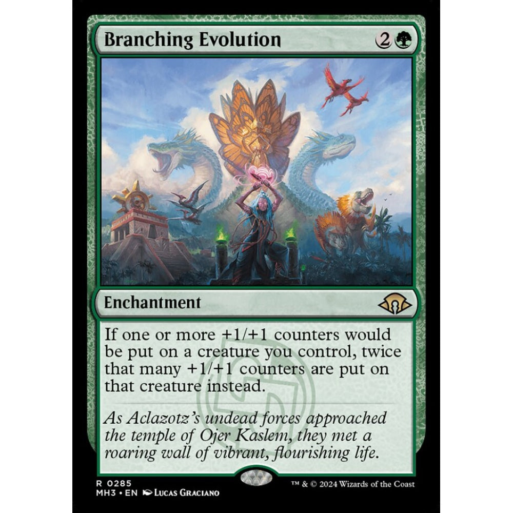 Branching Evolution, 285, rare, Magic: The Gathering, Modern Horizons 3