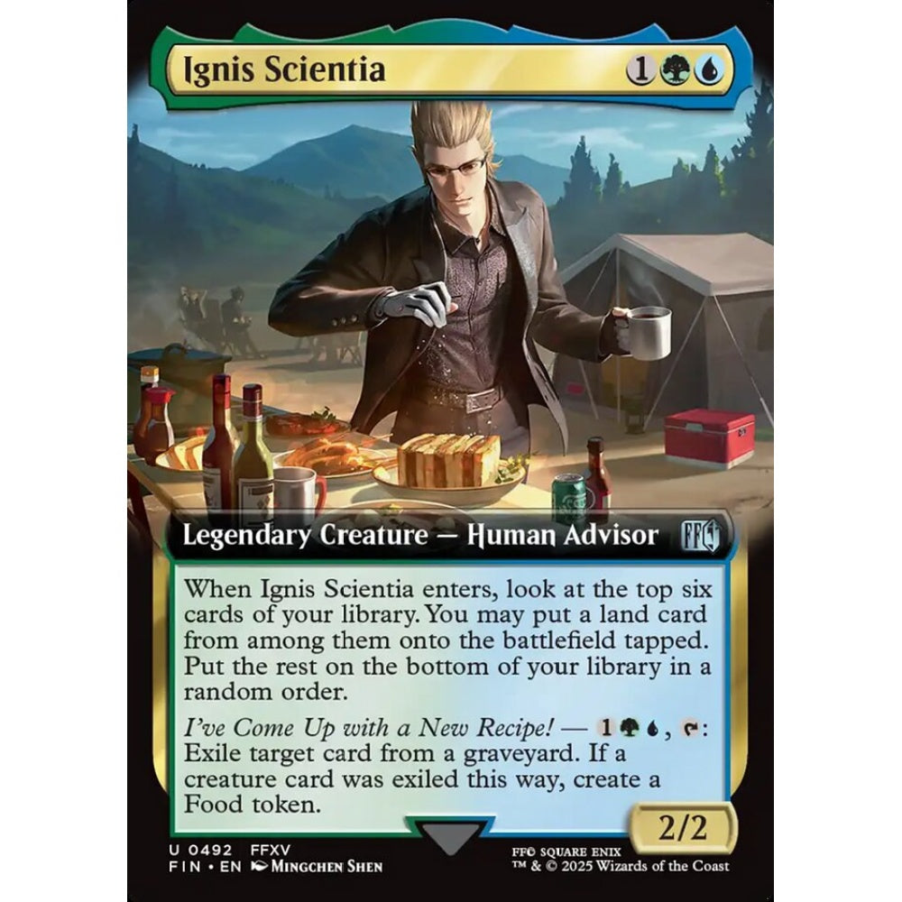 Ignis Scientia uncommon 492 Magic the Gathering Final Fantasy