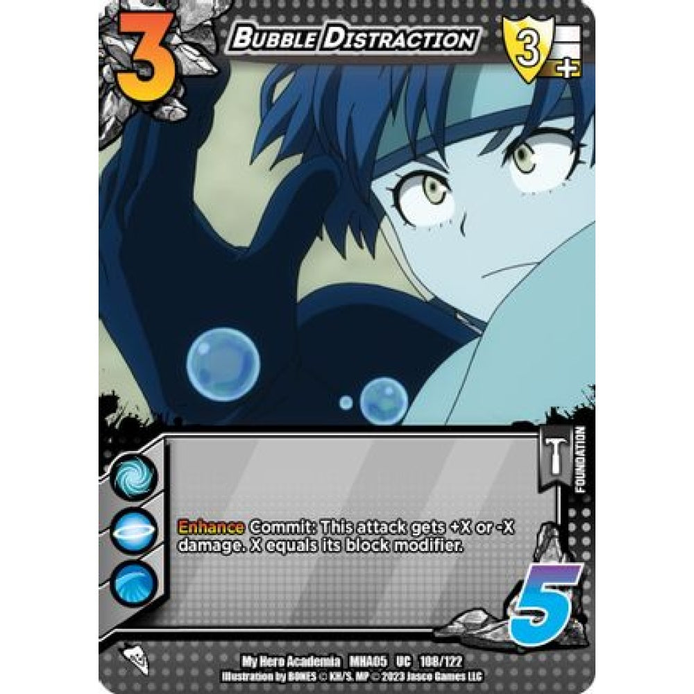 Bubble Distraction, 108/122, UC, UniVersus, MHA05 Undaunted Raid