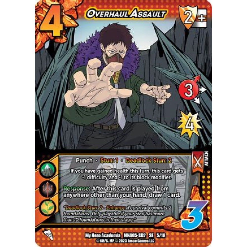 Overhaul Assault, 5/18, SE, UniVersus, MHA05 Undaunted Raid