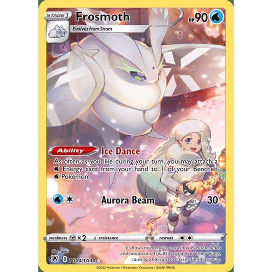 Frosmoth Illustration Rare TG4/TG30 Pokemon Card Game Astral Radiance