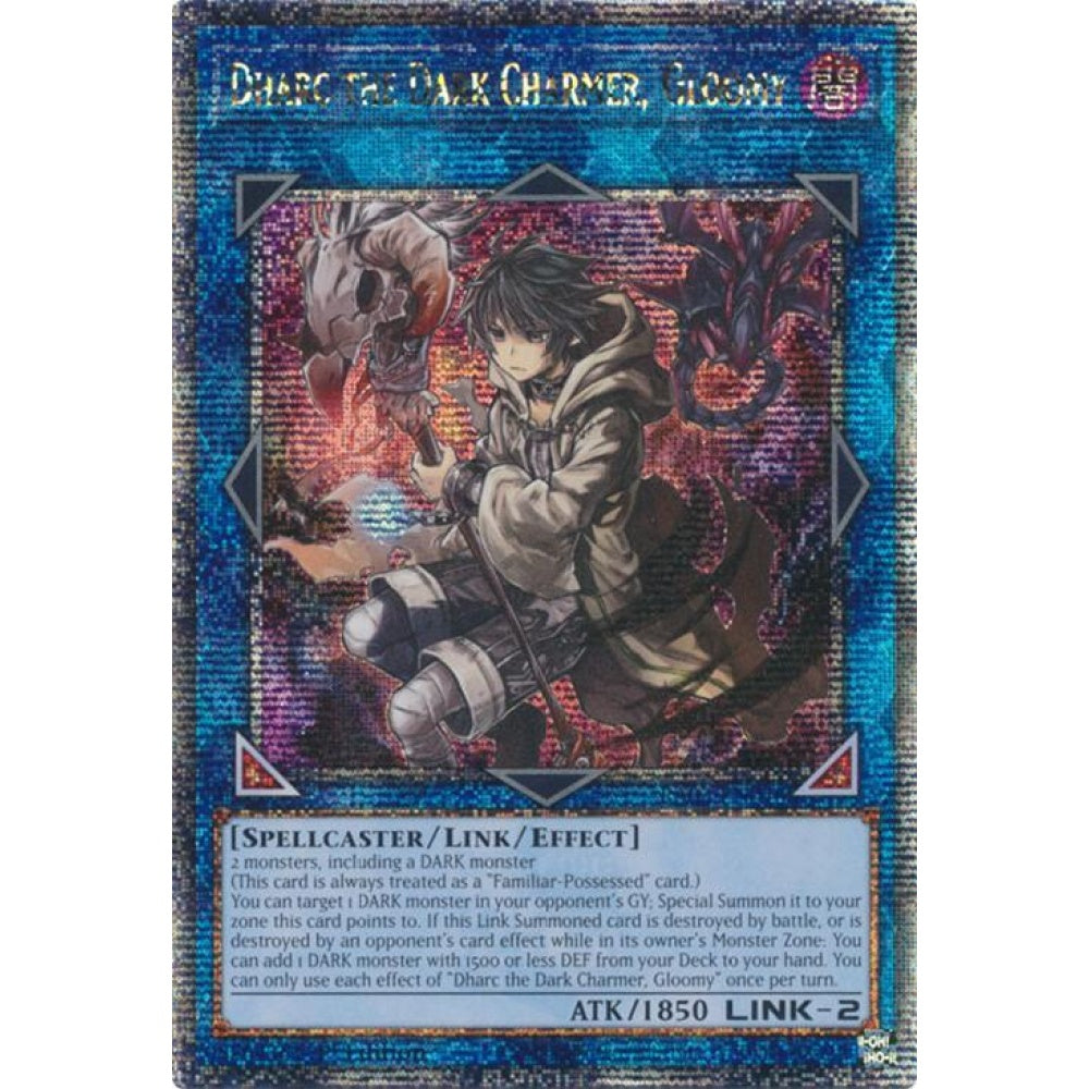 Dharc the Dark Charmer, Gloomy (Quarter Century Secret Rare) RA03-EN048 QCR Yu-Gi-Oh Quarter Century Bonanza