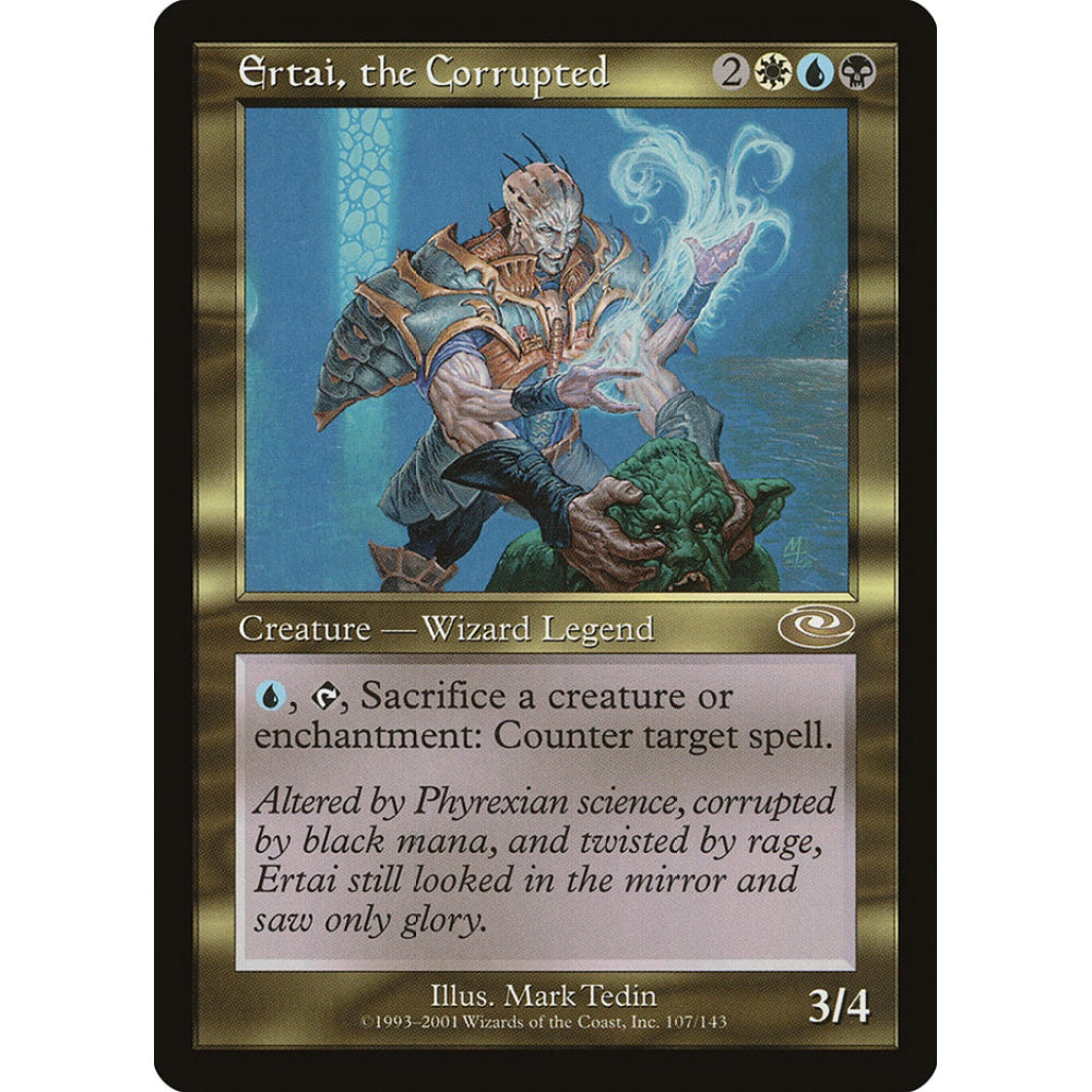 Ertai, the Corrupted rare 107 Magic the Gathering Planeshift