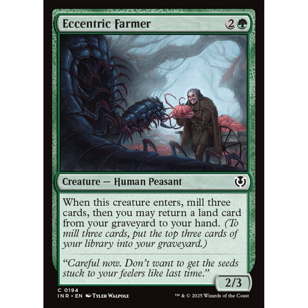 Eccentric Farmer, 194, common, Magic: The Gathering, Innistrad Remastered