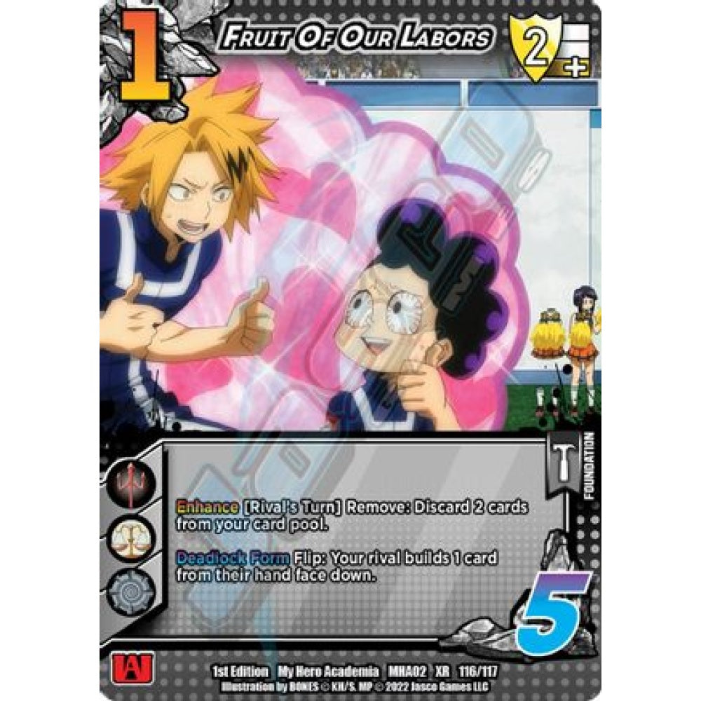 Fruit Of Our Labors, 116/117, XR, UniVersus, MHA02 Crimson Rampage