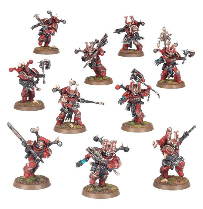 Warhammer 40k - World Eaters: Khorne Berzerkers