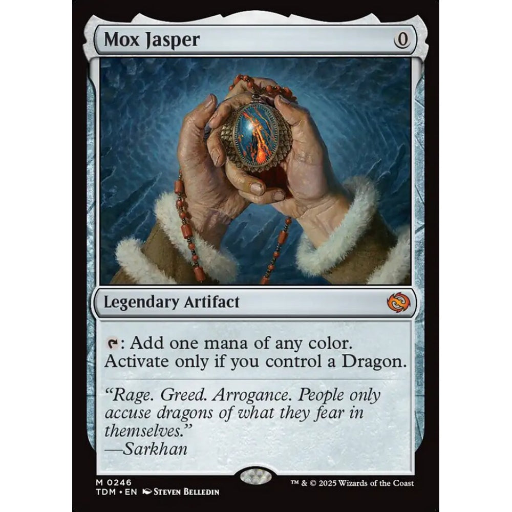 Mox Jasper mythic 246 Magic the Gathering Tarkir: Dragonstorm