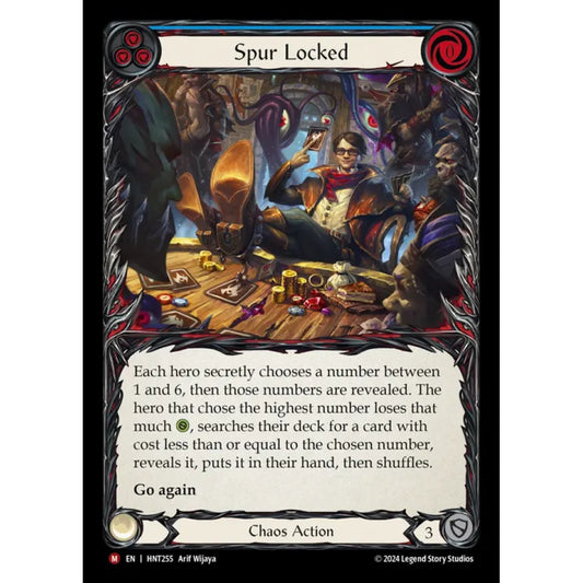 Spur Locked HNT255 Majestic Flesh & Blood Trading Card Game The Hunted in Regular Art