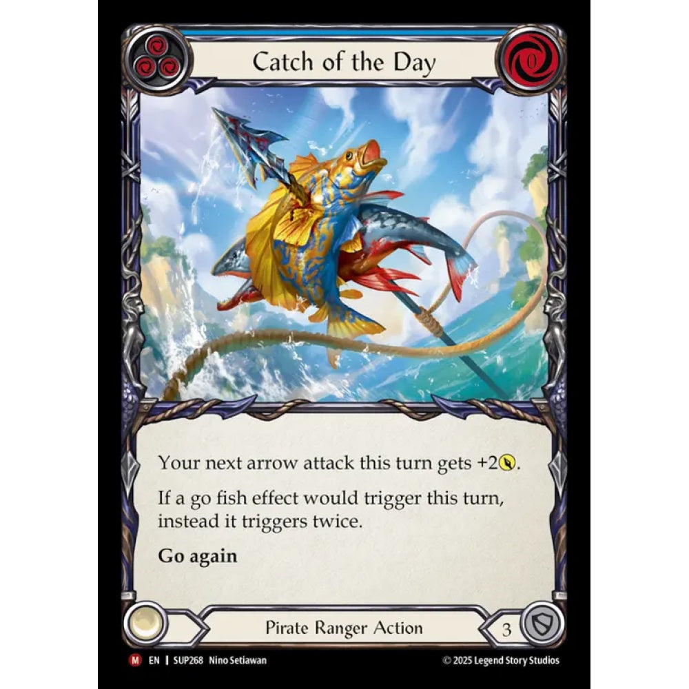 Catch of the Day SUP268 Majestic Flesh & Blood Trading Card Game Super Slam in Regular Art