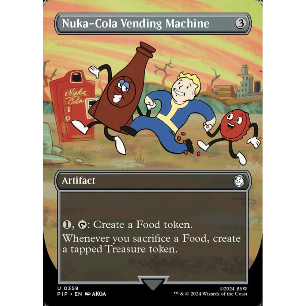 Nuka-Cola Vending Machine uncommon 358 Magic the Gathering Fallout