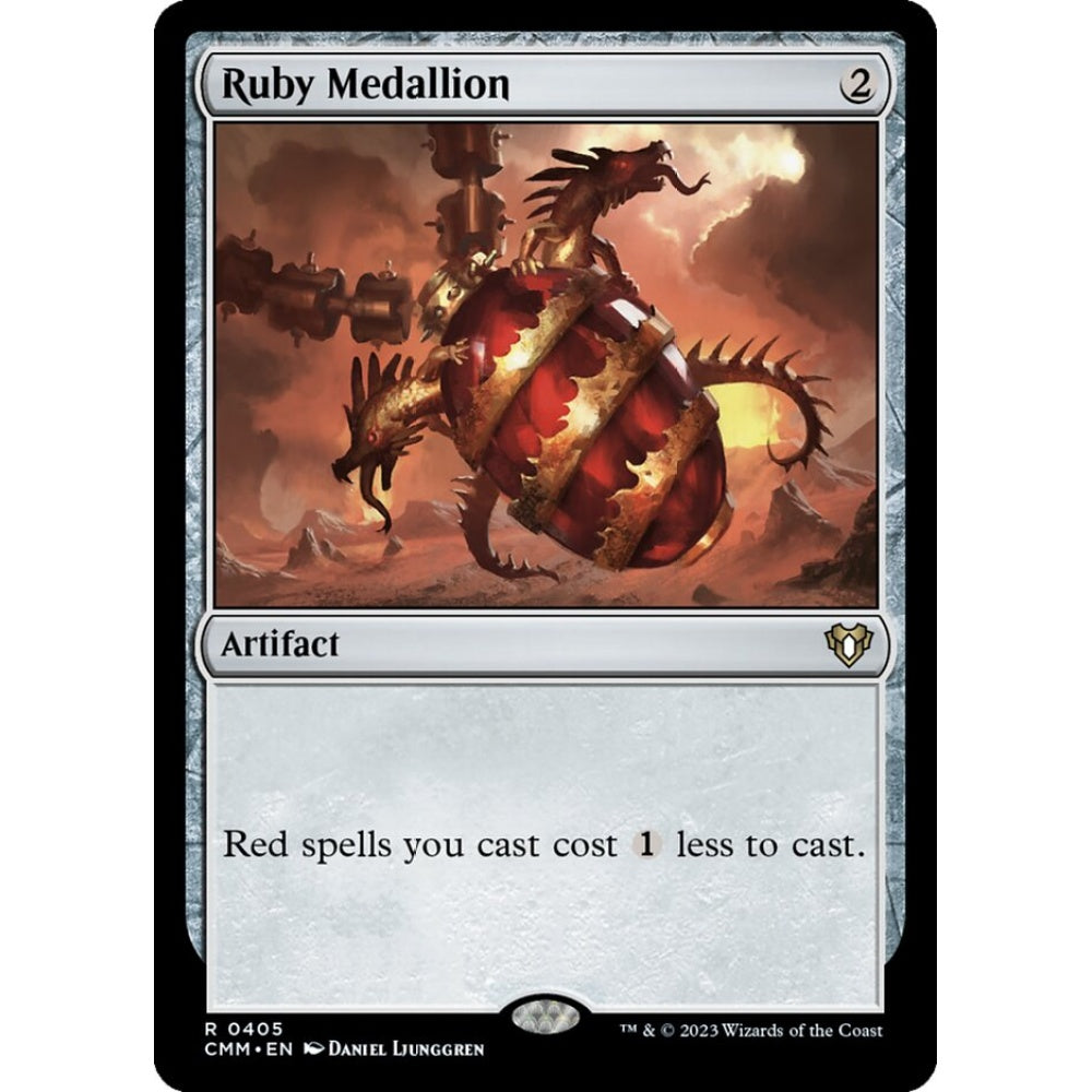 Ruby Medallion rare 405 Magic the Gathering Commander Masters