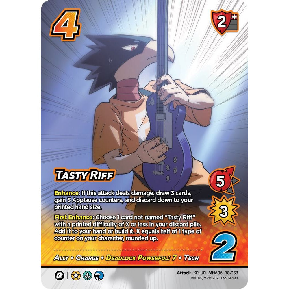 Tasty Riff, 78/153, MHA06, Universus, MHA06 Jet Burn, nan