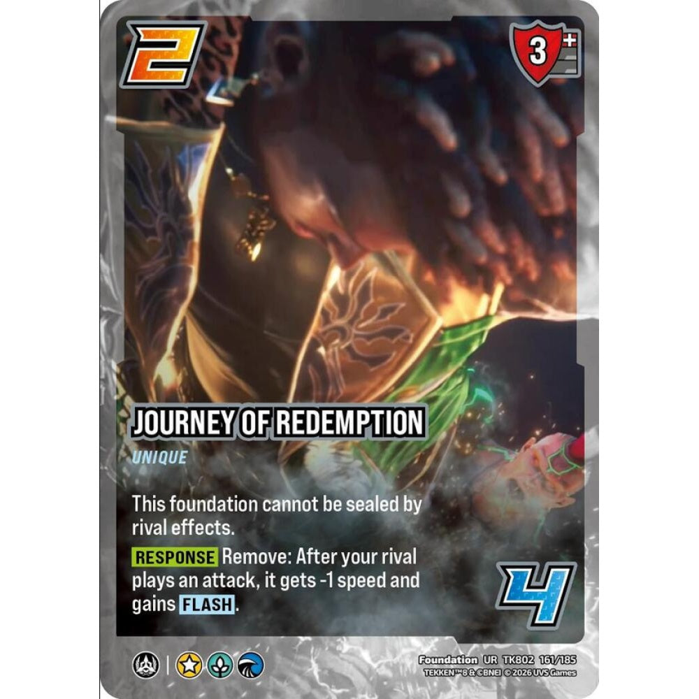 Journey of Redemption 161/185 TK802 Universus Tekken 8 Foundation UR