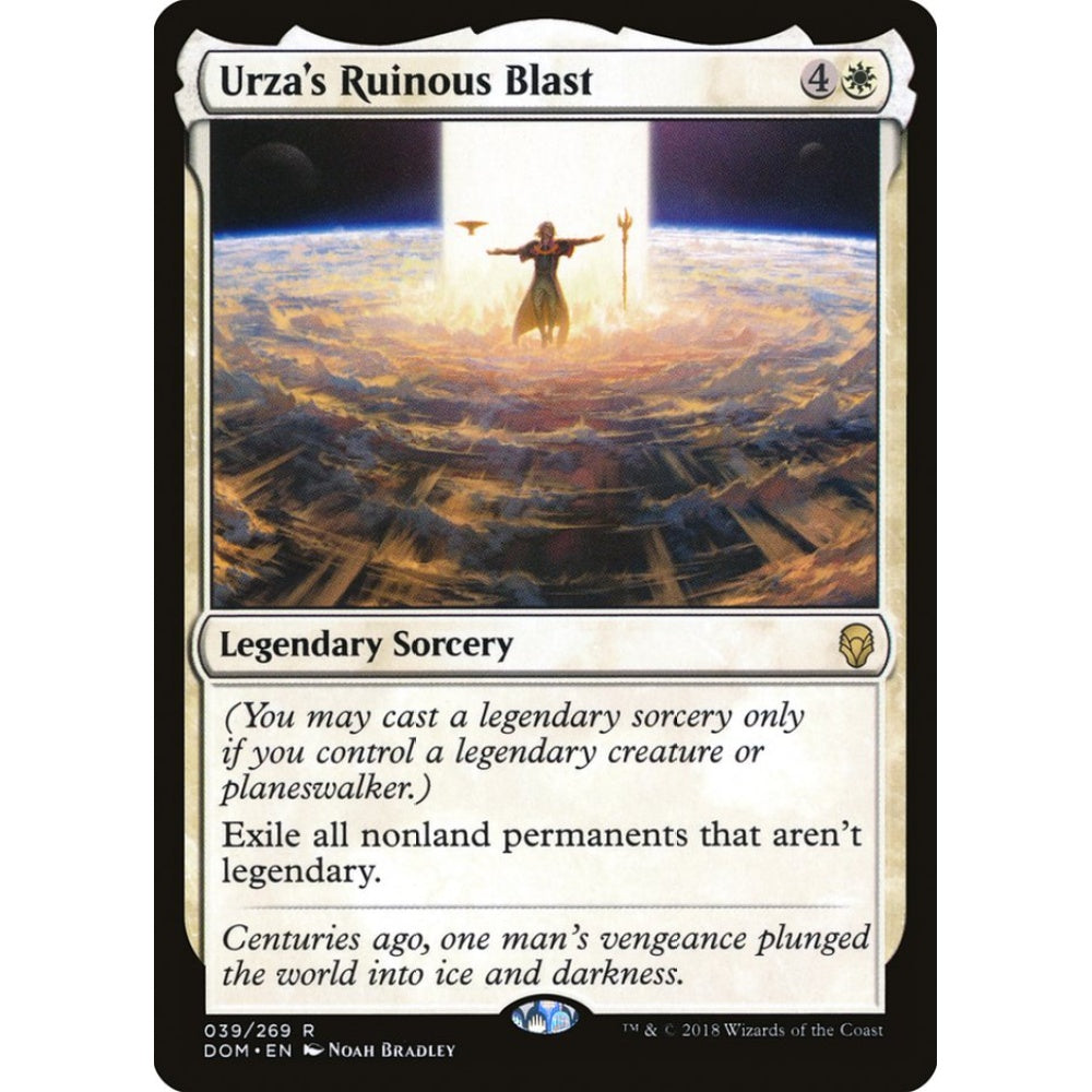 Urza's Ruinous Blast rare 39 Magic the Gathering Dominaria