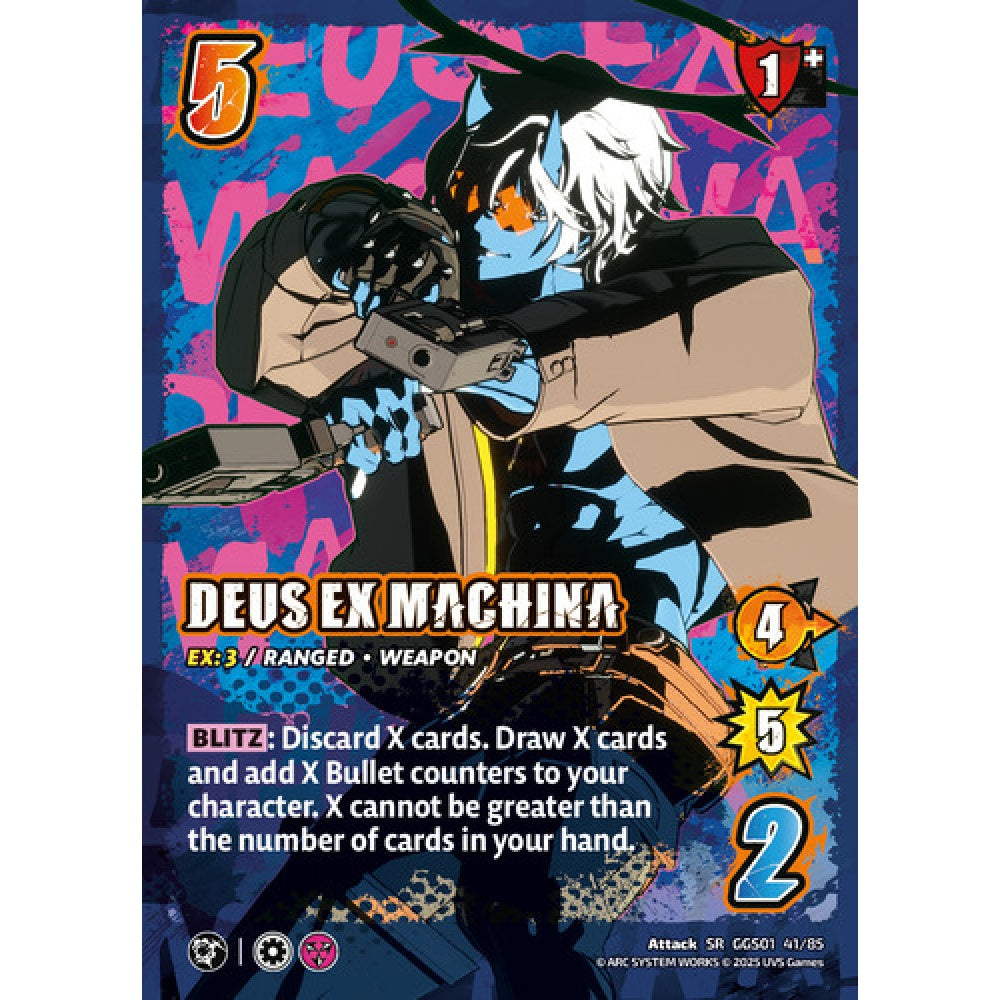 Deus Ex Machina 41/85 Universus Card Game Guilty Gear -Strive- SR Foil
