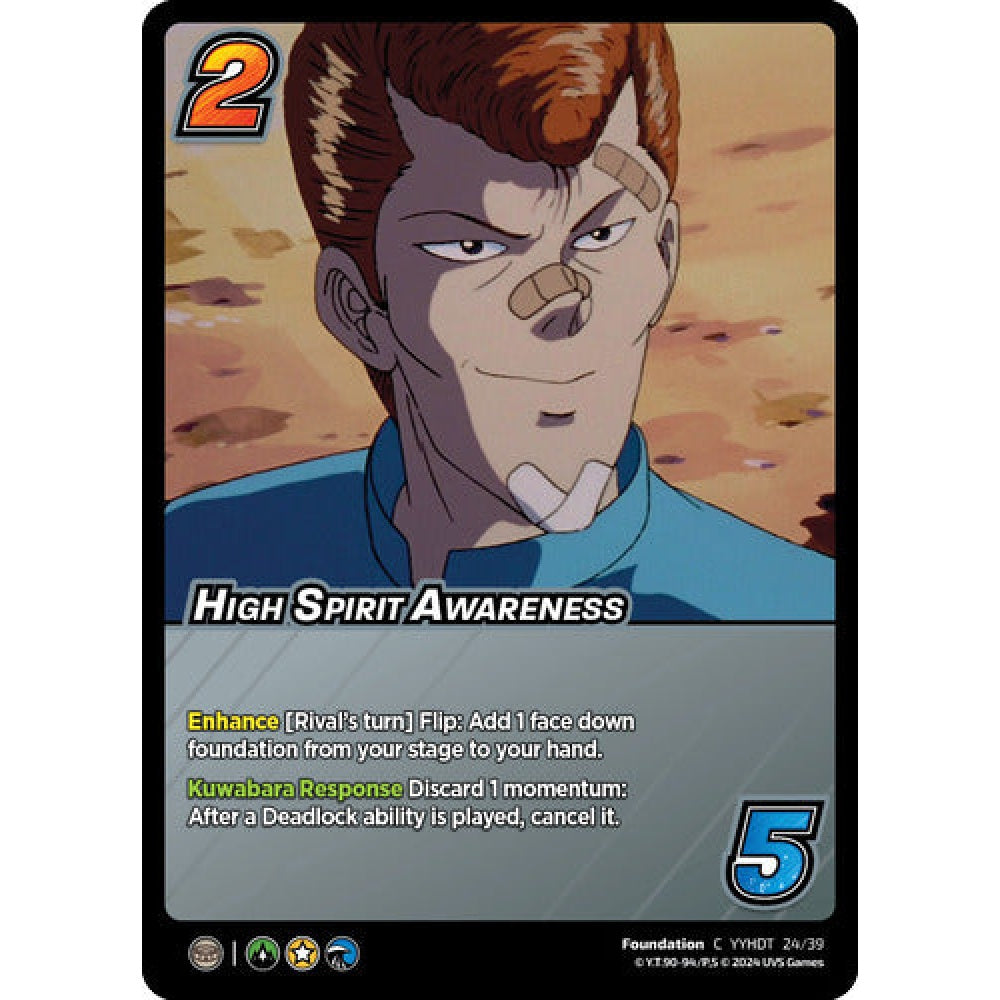 High Spirit Awareness, 24/39, C, UniVersus, Yu Yu Hakusho: Dark Tournament