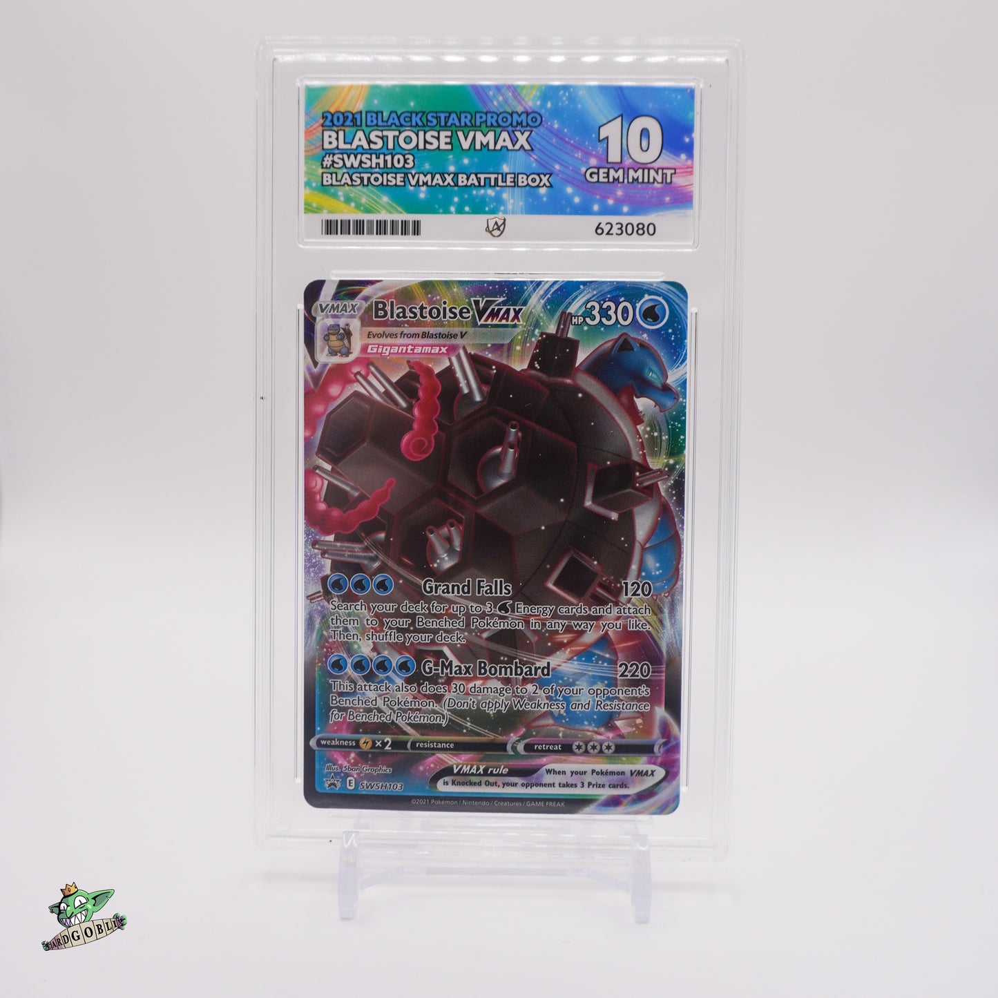 Blastoise VMAX - SWSH103 Black Star Promo ACE 10 GEM MINT