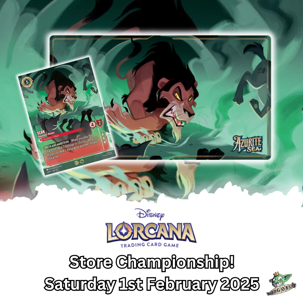 Disney Lorcana - Illumineer Ink-off - Azurite Sea Store Championship